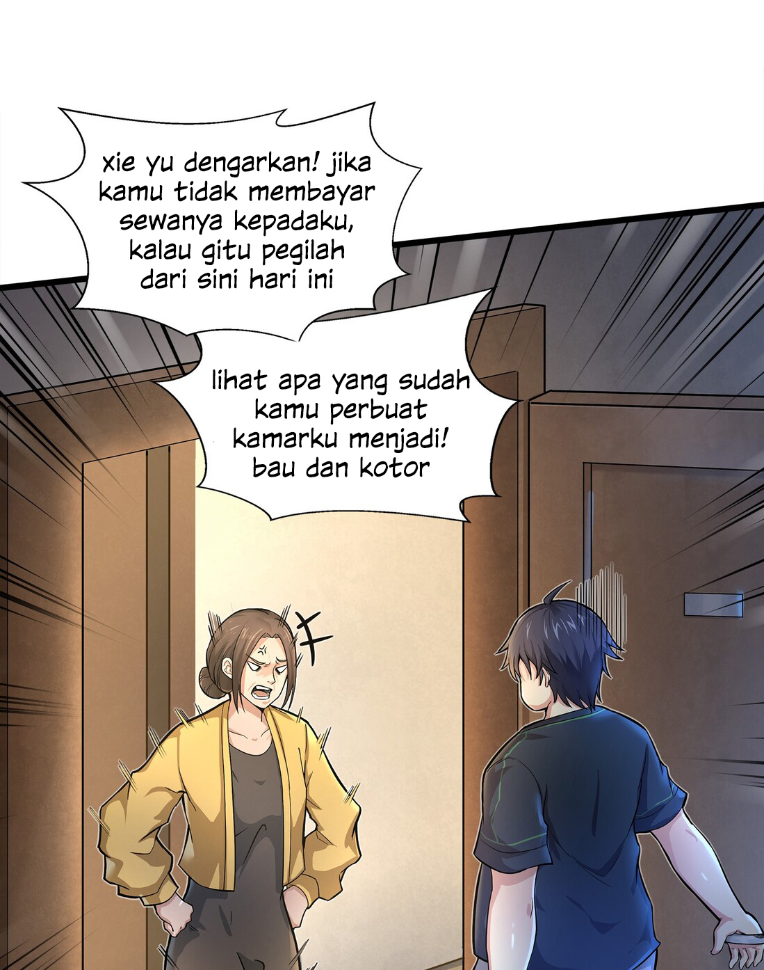 Target 1 billion points! Open the ultimate game of second life! Chapter 01 Bahasa Indonesia